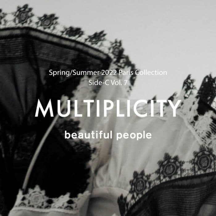 beautiful people Spring/Summer 2022 Paris Collection "Side-C Vol.7 MULTIPLICITY"